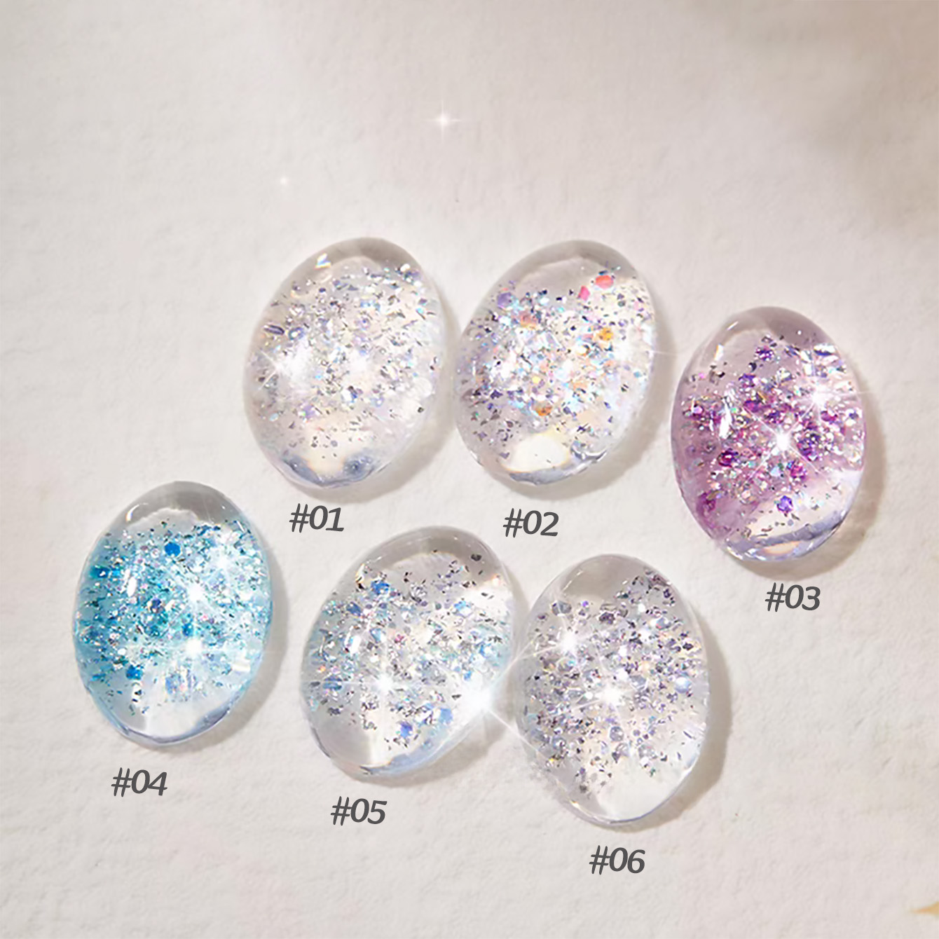 Nail Art Trend 2026 - ZH1PCS 2026 Nowy błyszczący żel do