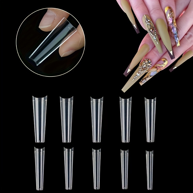 Nail Art Xxl - XXL Super długie końcówki do paznokci