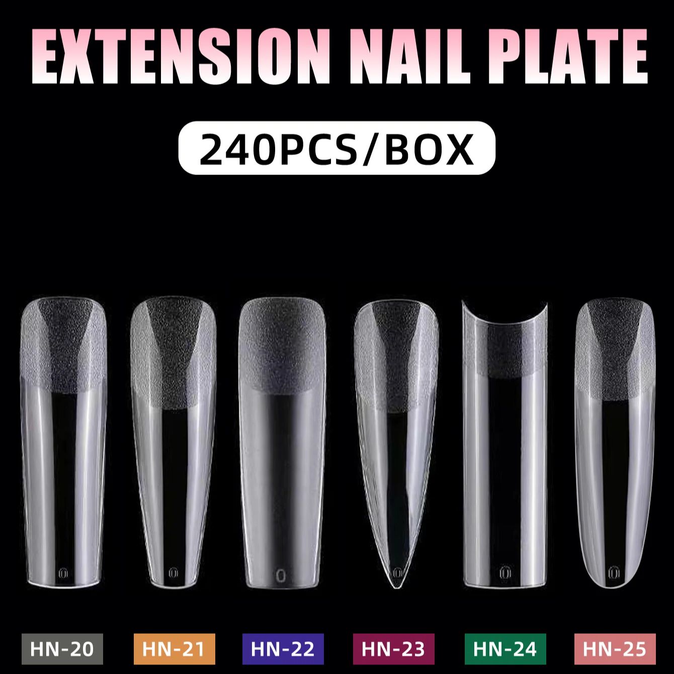 240szt XXL Długie Kwadratowe P – Nail Art Xxl recenzja i cena