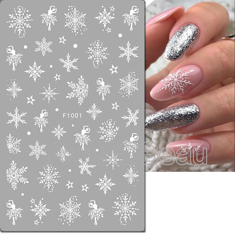 Naklejki 3D na paznokcie Świąt – Nail Art Xmas Tree recenzja i cena