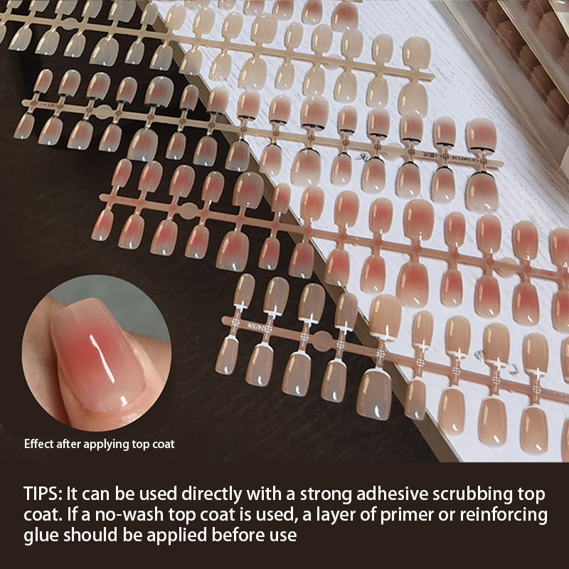 30szt Gradient Fake Nails Fren – Nail Art Xs recenzja i cena