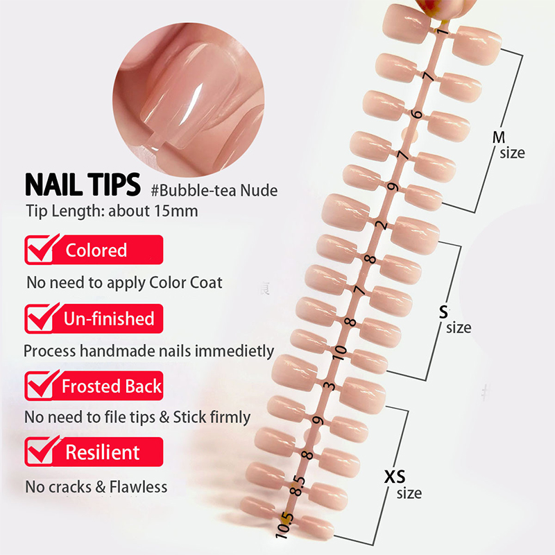 30szt Gradient Fake Nails Fren – Nail Art Xs recenzja i cena