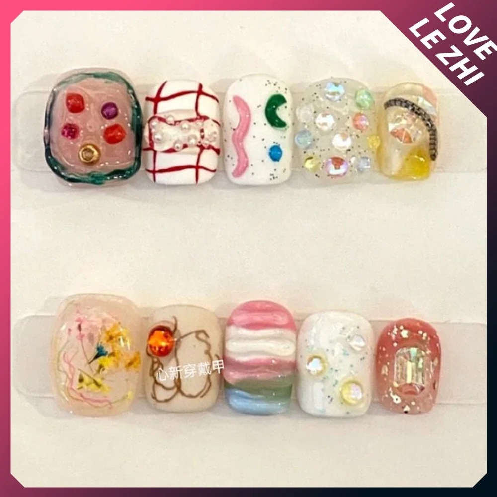 10 sztuk Diy kreatywność śmies – Nail Art Xs recenzja i cena