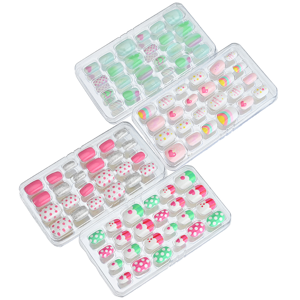 24 sztuki / pudełko Kreskówkow – Nail Art Xs recenzja i cena