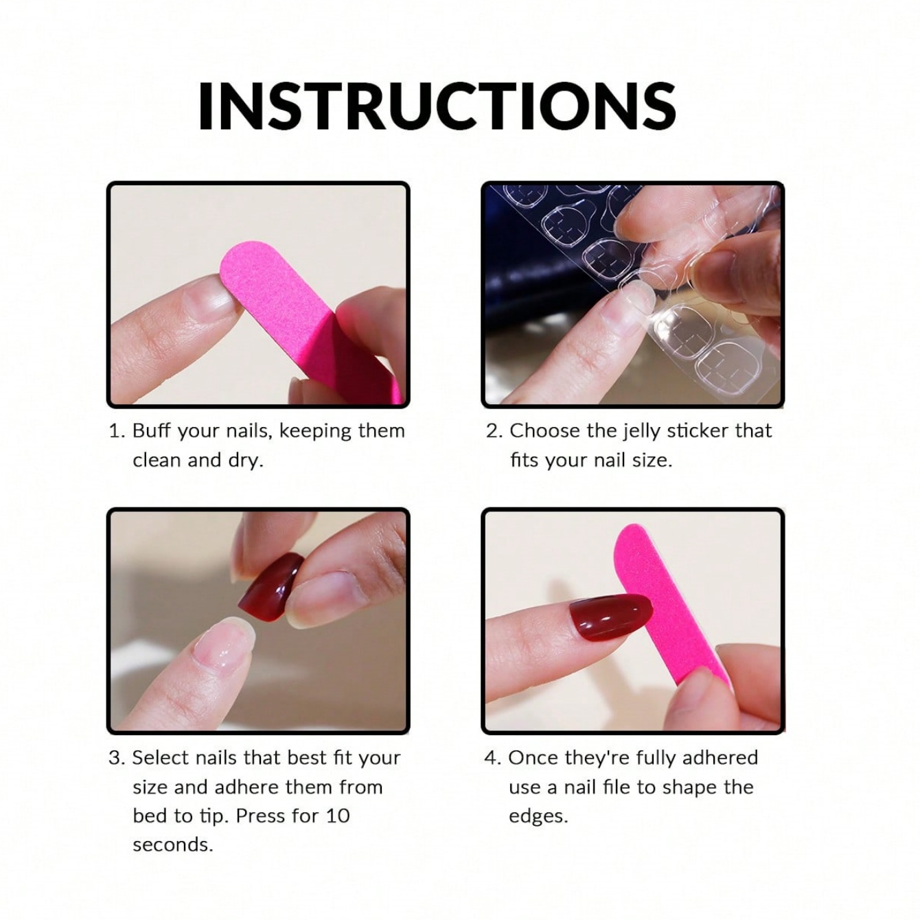 10 sztuk ręcznie formowanych o – Nail Art Oval recenzja i cena