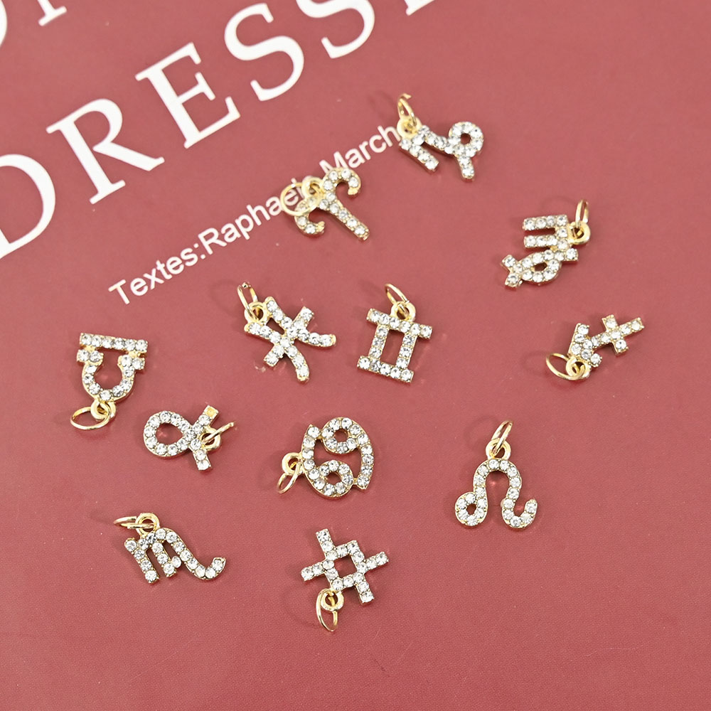 10 sztuk 12 konstelacji dynda  – Nail Art Xs recenzja i cena
