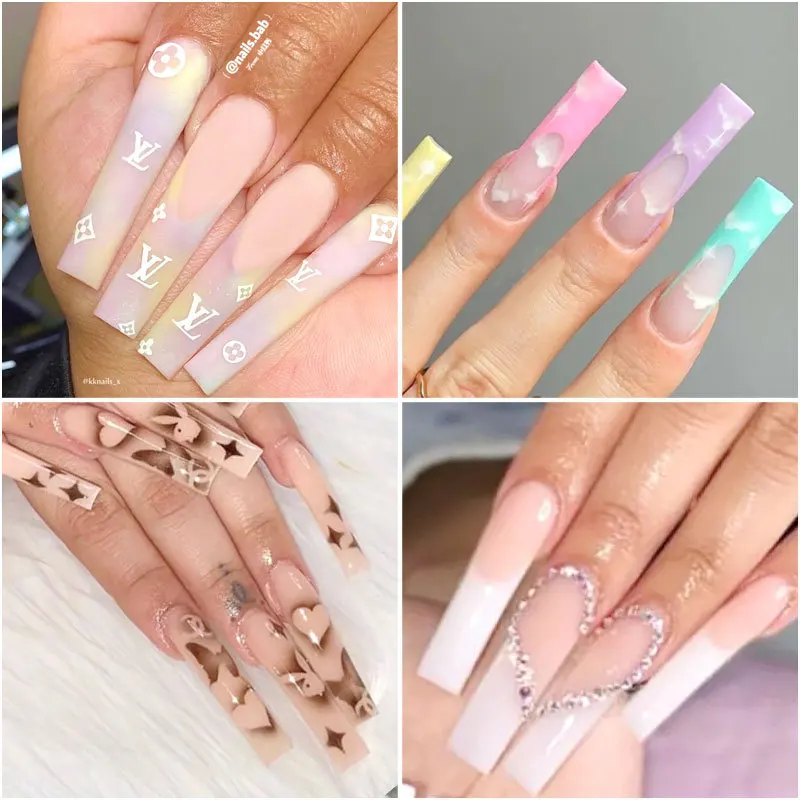 240pcs/Box XXL Extra Straight  – Nail Art Xxl recenzja i cena