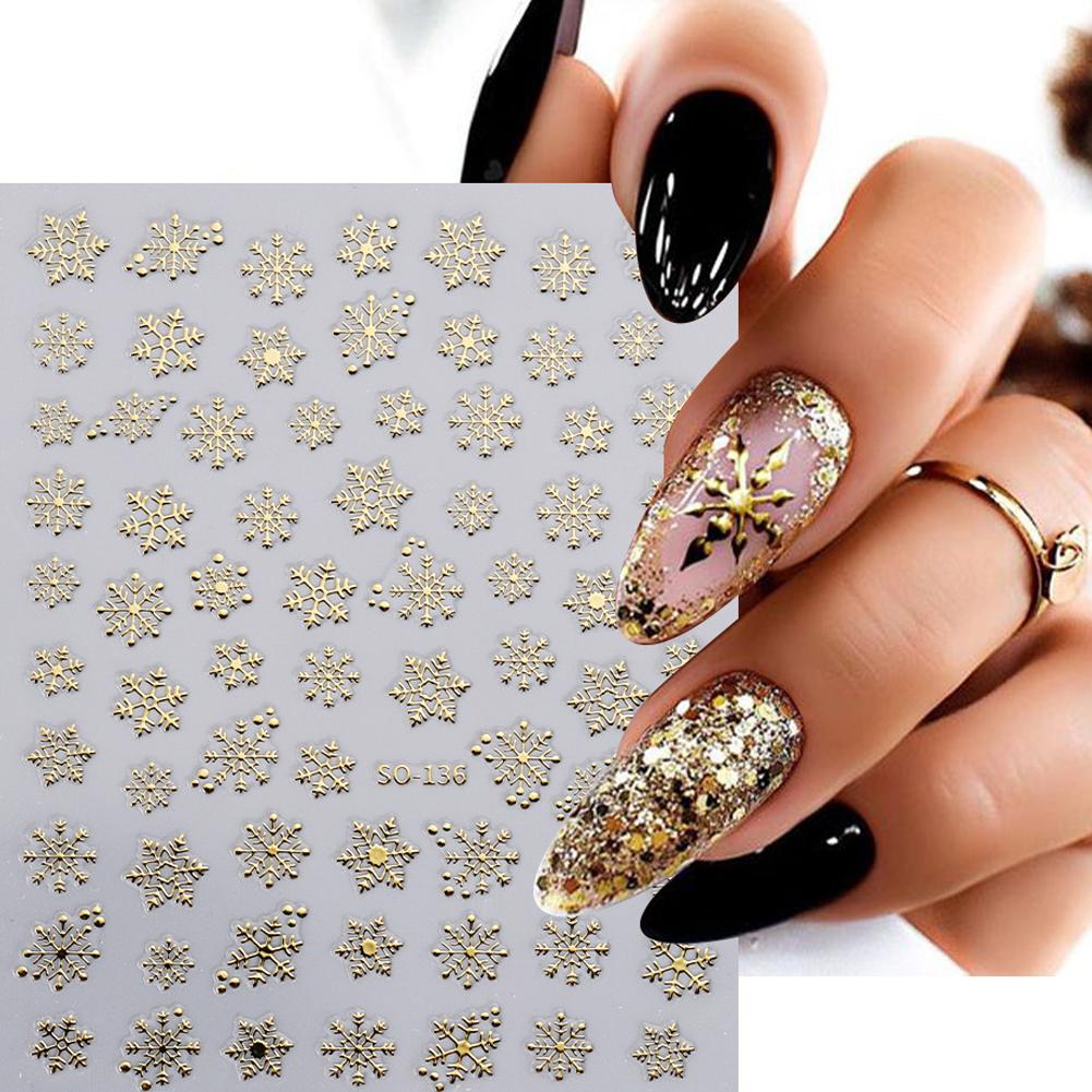 Naklejki na paznokcie świątecz – Nail Art Xmas Tree recenzja i cena