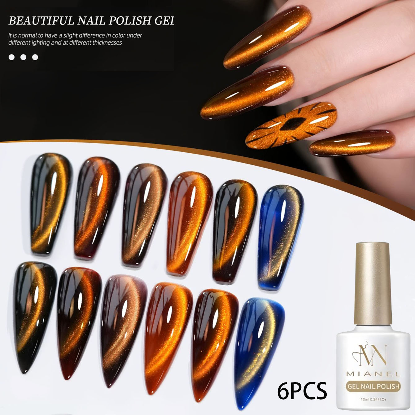 MN 10ML Sunset Pupil Cat Eye G – Nail Art Trend 2026 recenzja i cena
