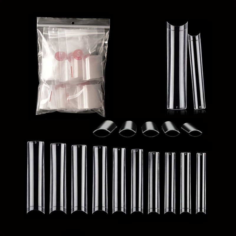 500Pcs XXL No C Curve Nail Tip – Nail Art Xxl recenzja i cena