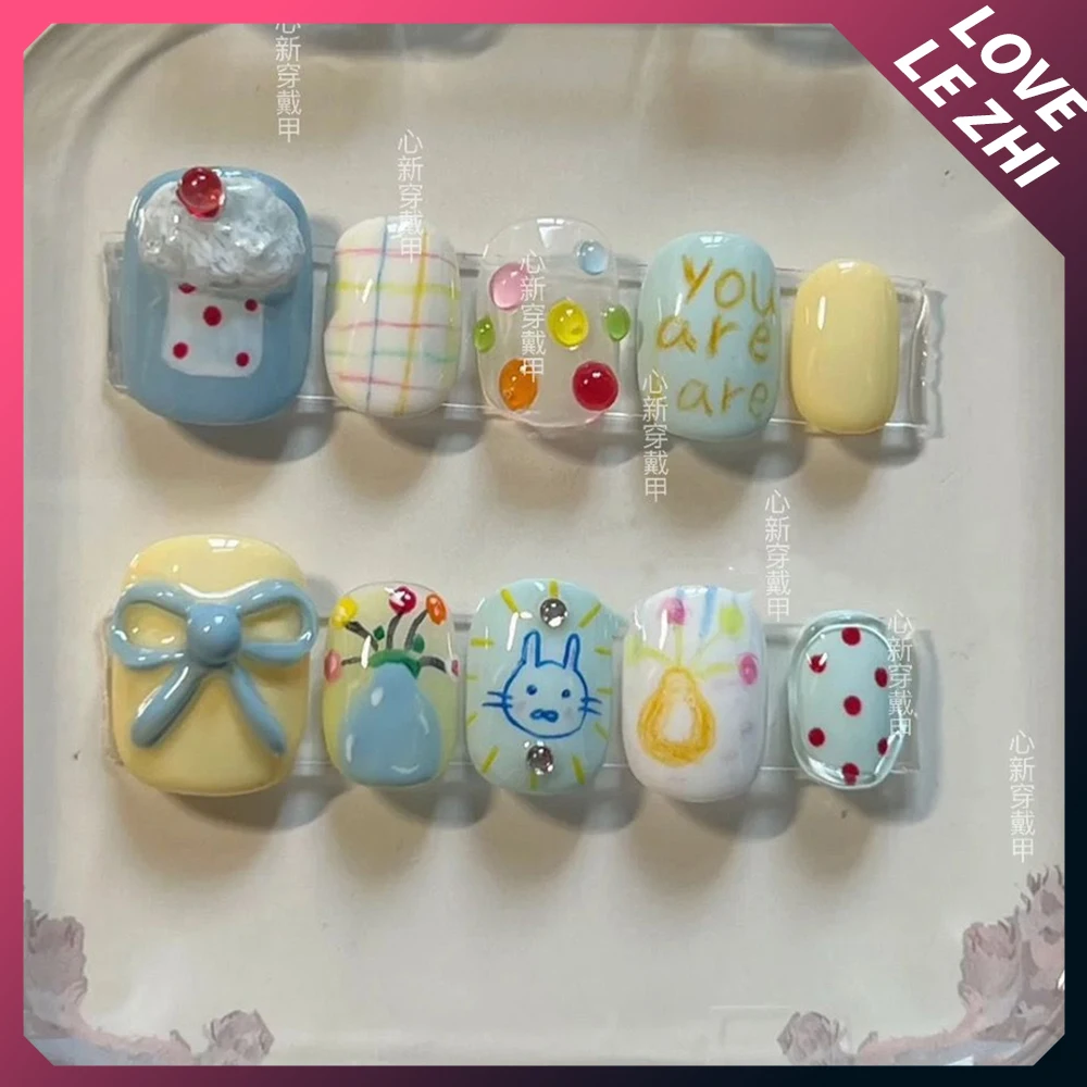 Krótkie, okrągłe, kreatywne, z – Nail Art Xs recenzja i cena