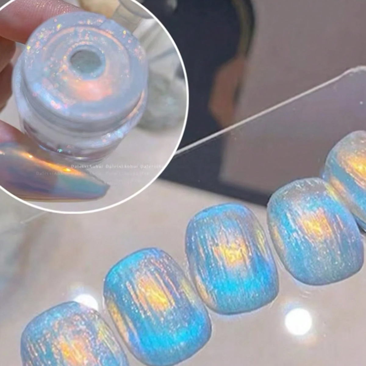 1 Proszek do paznokci Mermaid  – Nail Glitter Chrome recenzja i cena