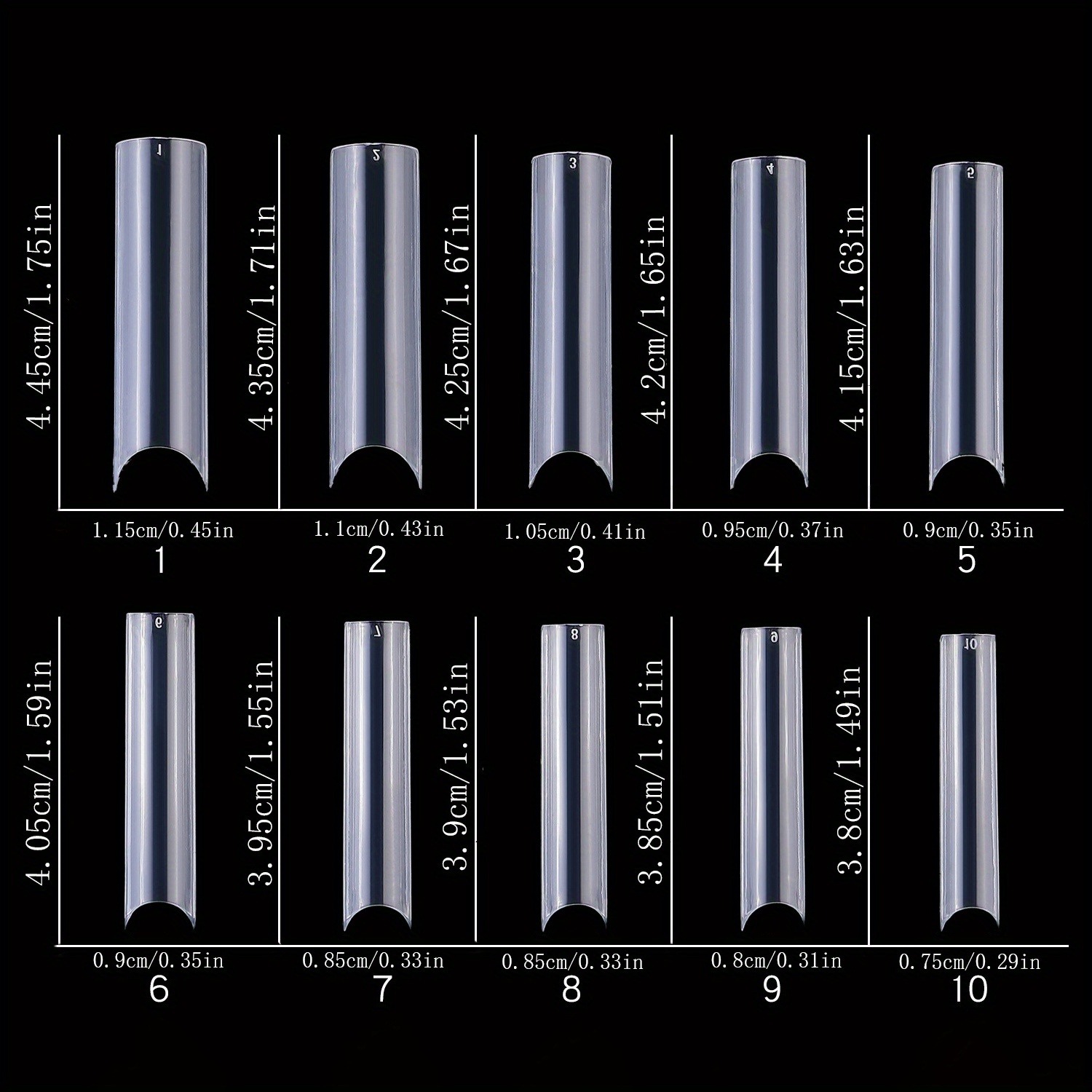 100, 120, 200, 240 szt. XXL Ba – Nail Art Xxl recenzja i cena