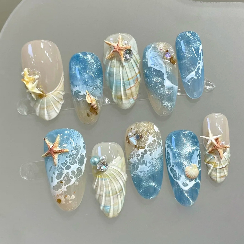 10 szt. Sztuczne paznokcie z m – Nail Art Xs recenzja i cena