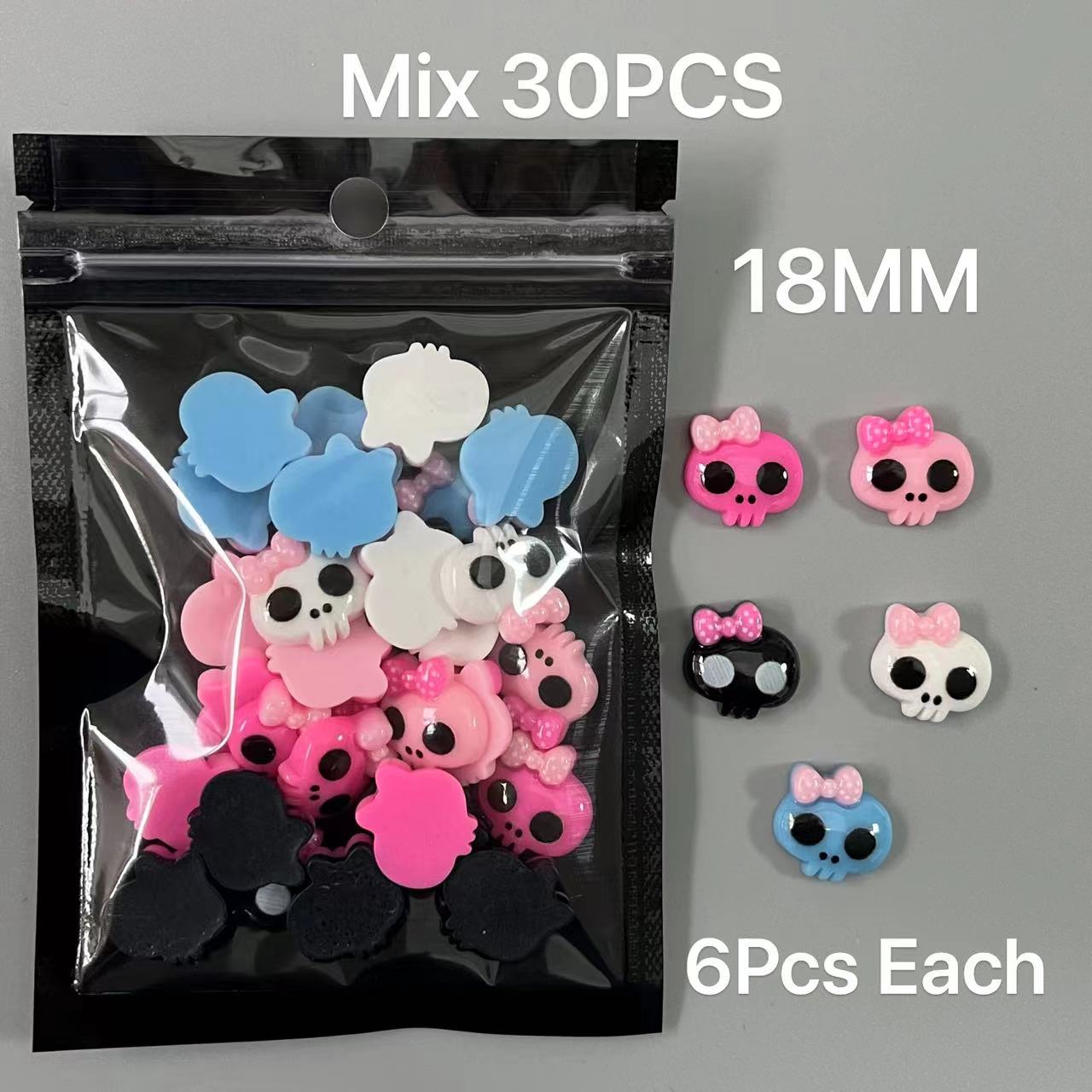 30Pcs Mix Cartoon Bear Bunny H – Nail Art Xxl recenzja i cena
