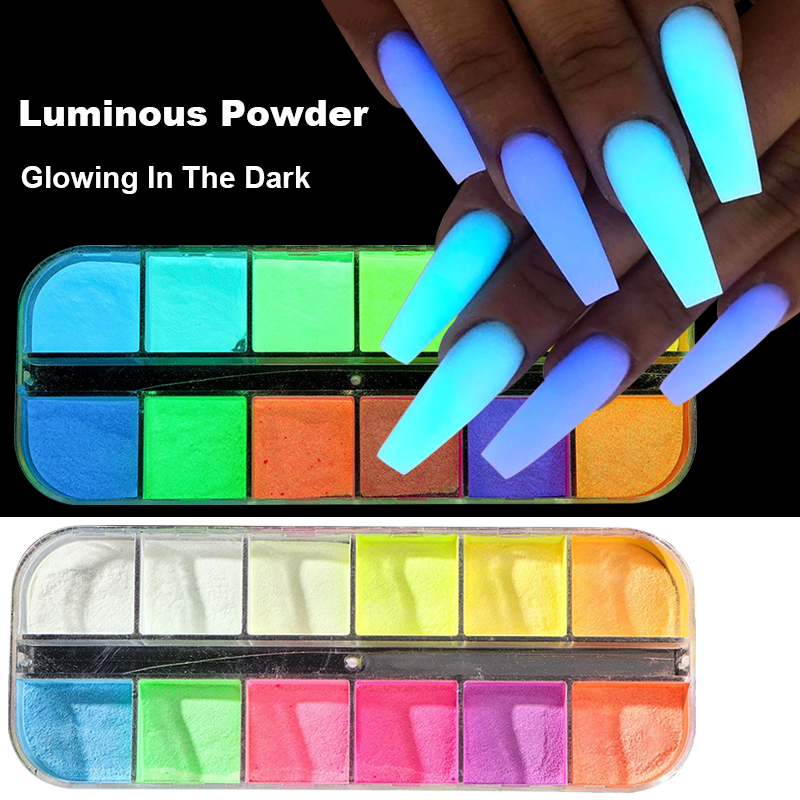 2 Pudełka Neonowy Pigment do P – Nail Glitter Chrome recenzja i cena