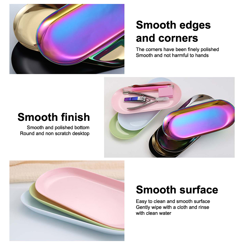 Plastikowa tacka do przechowyw – Nail Art Oval recenzja i cena