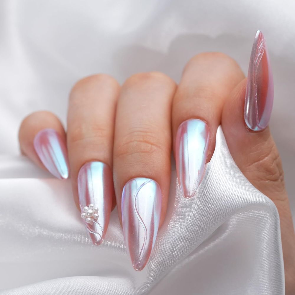 Puder chromowany do paznokci,  – Nail Glitter Chrome recenzja i cena