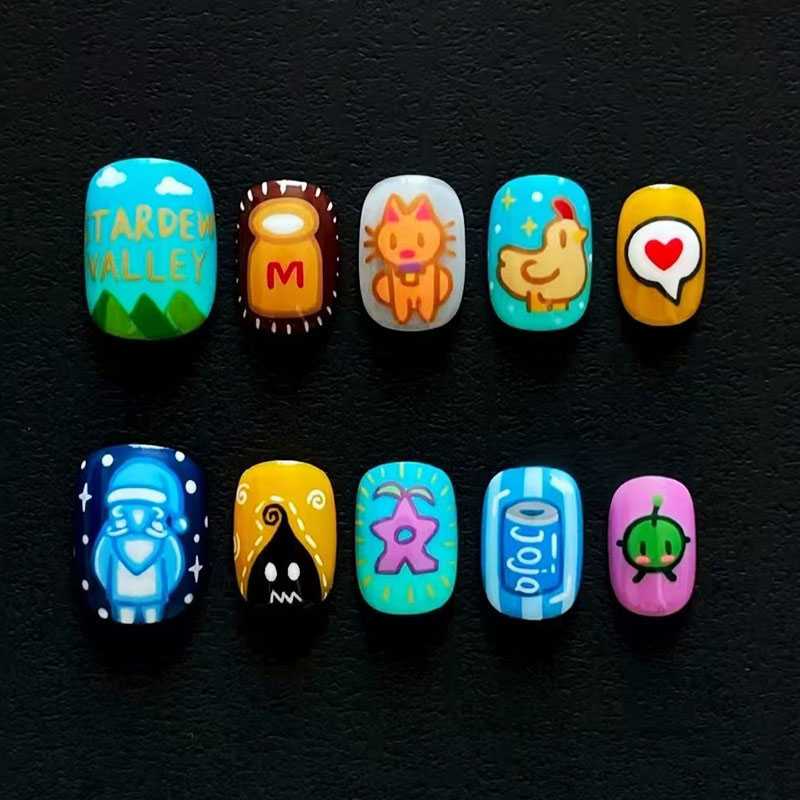 10 szt. Personalizowane paznok – Nail Art Oval recenzja i cena